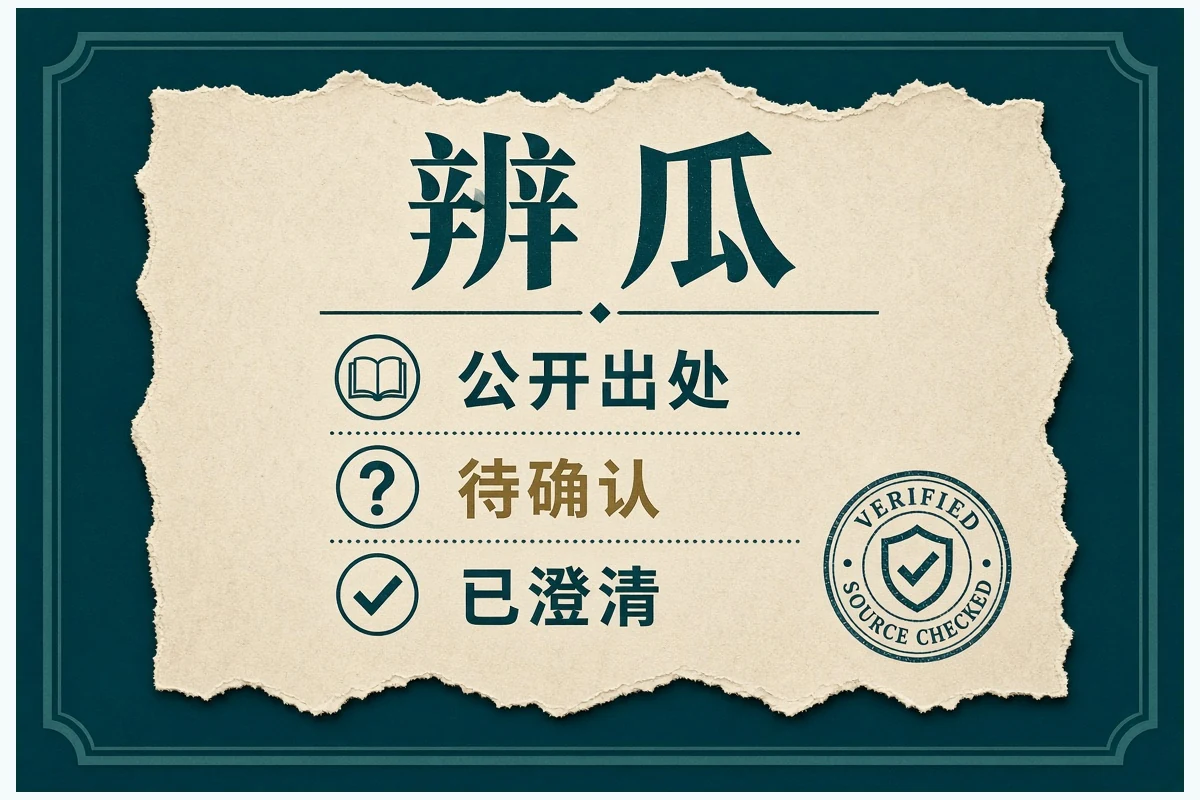 来源核验